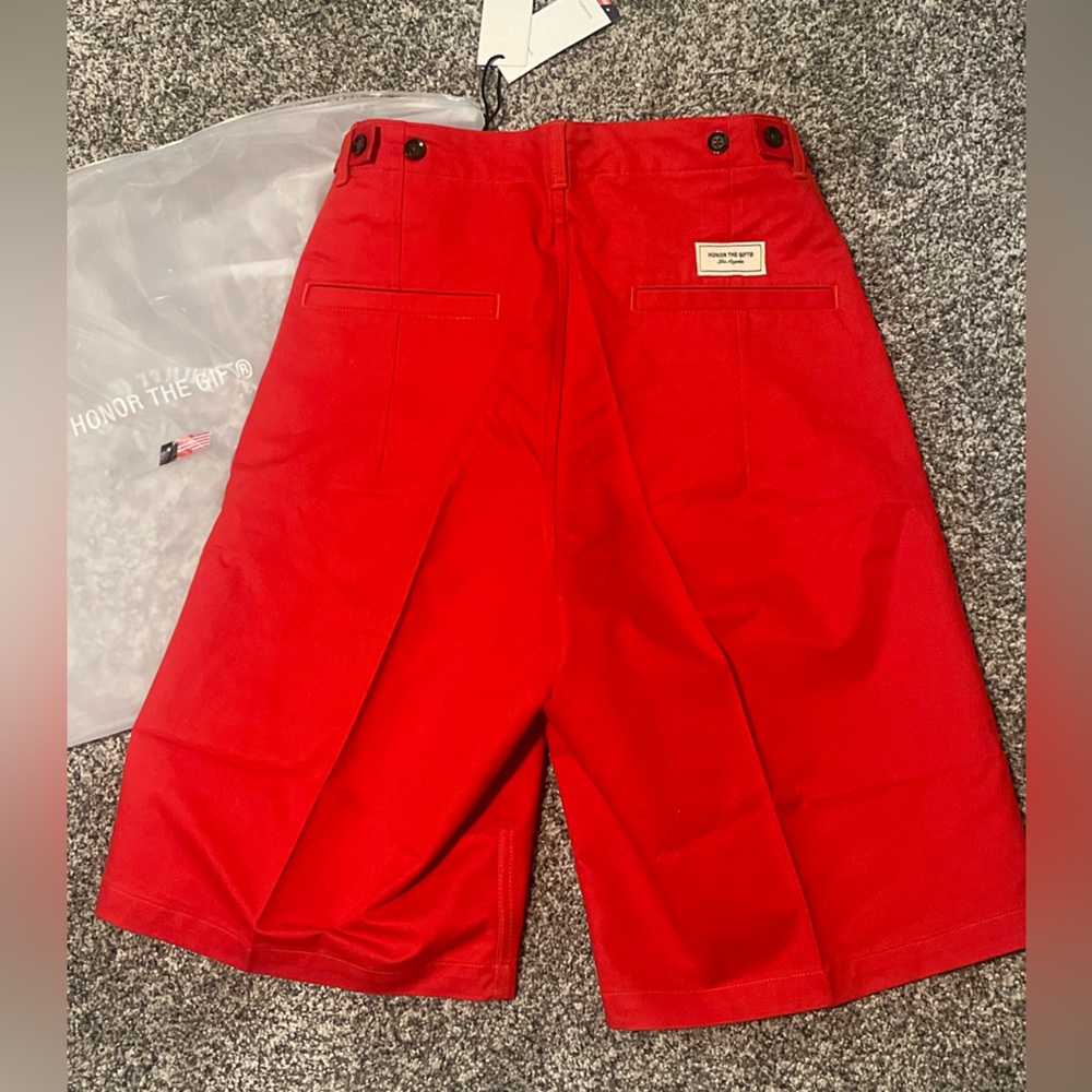 Honor the Gift Men's Orange Shop Shorts - Picture 3 of 6